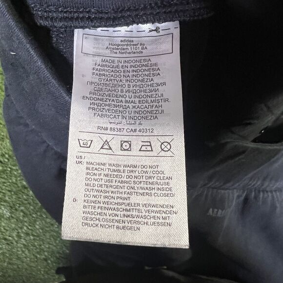 Adidas ZNE AEROREADY Pants Mens XL Black Tapered Joggers Zip Pocket Athletic‎ - Picture 15 of 16